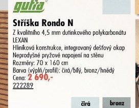 Stříška Rondo N