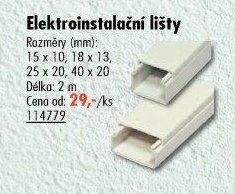 Elektroinstalační lišty