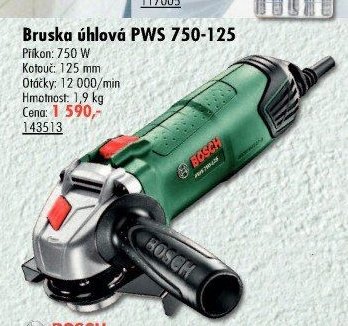 Bruska úhlová PWS 750-125