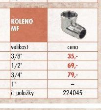 KOLENO MF