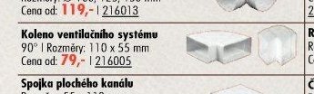 Koleno ventilačního systému 90°