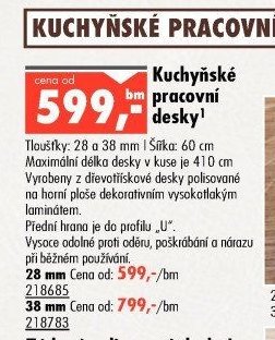 Kuchyňské pracovní desky