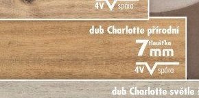 Laminátová plovoucí podlaha Basic dub Charlotte přírodní