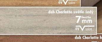Laminátová plovoucí podlaha Basic dub Charlotte světle šedý