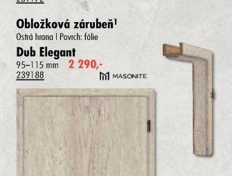 Obložková zárubeň Dub Elegant
