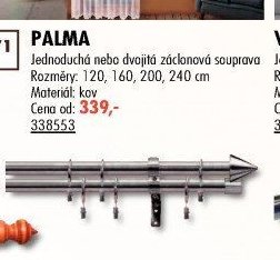 Záclonové soupravy PALMA