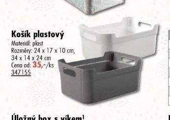 Košík plastový
