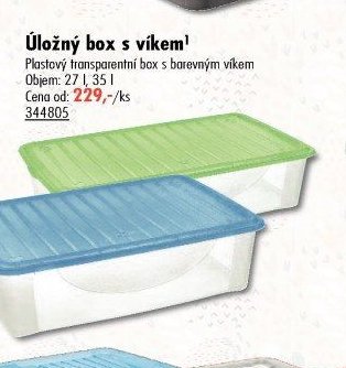 Úložný box s víkem