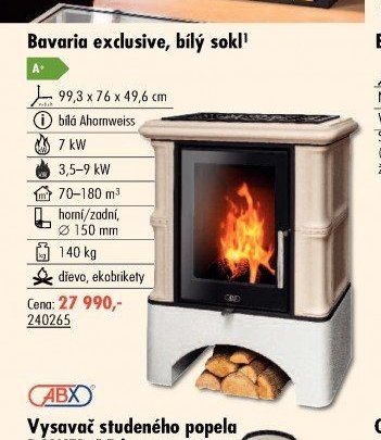 Bavaria exclusive, bílý sokl