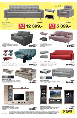 akční leták Sconto nábytek 3.9.2021-23.9.2021