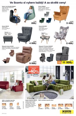 akční leták Sconto nábytek 3.9.2021-23.9.2021