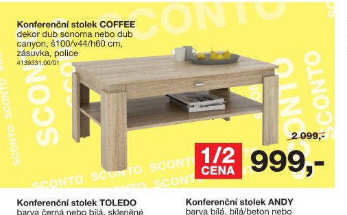 Konferenční stolek COFFEE