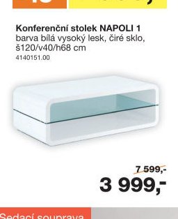 Konferenční stolek NAPOLI 1