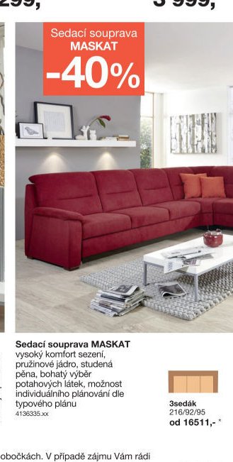 Sedací souprava MASKAT