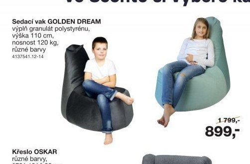 Sedací vak GOLDEN DREAM