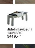 Jídelní lavice .11