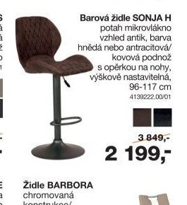 Barová židle SONJA H