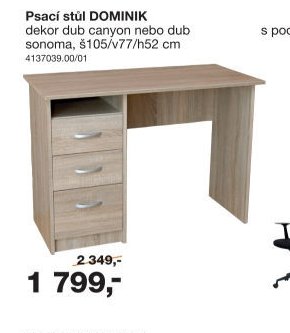 Psací stůl DOMINIK