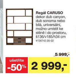 Regál CARUSO