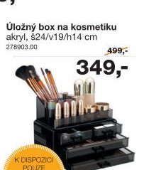 Úložný box na kosmetiku