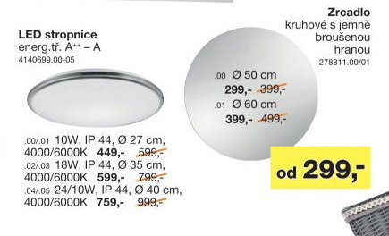 LED stropnice