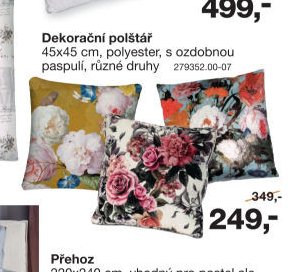 Dekorační polštář