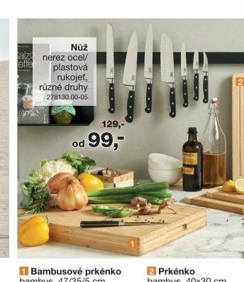 Nůž nerez ocel/plastová rukojeť