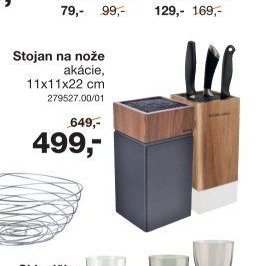Stojan na nože akácie