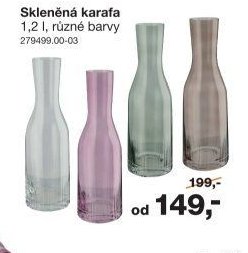Skleněná karafa