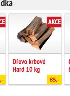 Dřevo krbové Hard 10 kg