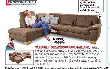 Variabilní sedací souprava Garland