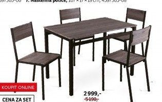 Jídelní set 4+1