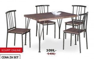 Jídelní set 4+1