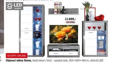 Obývací stěna Stone
