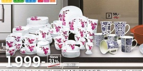 Jídelní servis Kyoto, porcelán, 62 dílů, 0920541-00