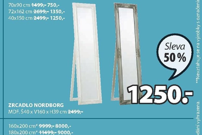 ZRCADLO NORDBORG