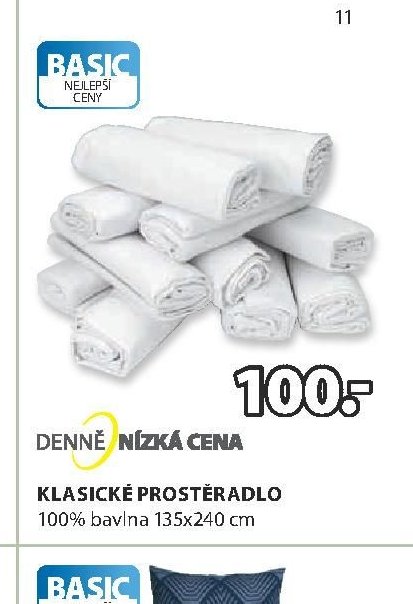 Klasické prostěradlo