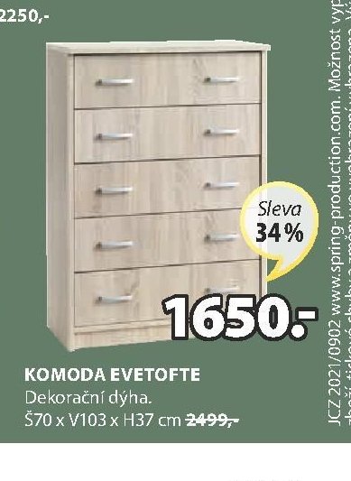 Komoda EVETOFTE