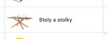 Stoly a stolky