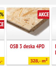 OSB 3 deska 4PD