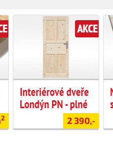 Interiérové dveře Londýn PN - plné