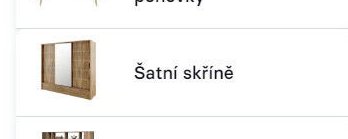 Šatní skříně