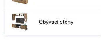 Obývací stěny