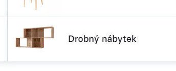 Drobný nábytek