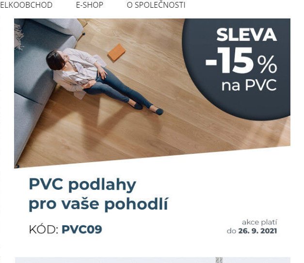 PVC podlahy