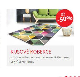 Kusové koberce
