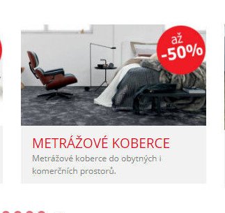 Metrážové koberce