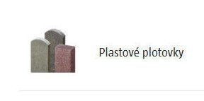 Plastové plotovky