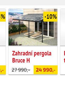 Zahradní pergola Bruce H