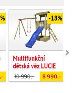 Multifunkční dětská věž LUCIE